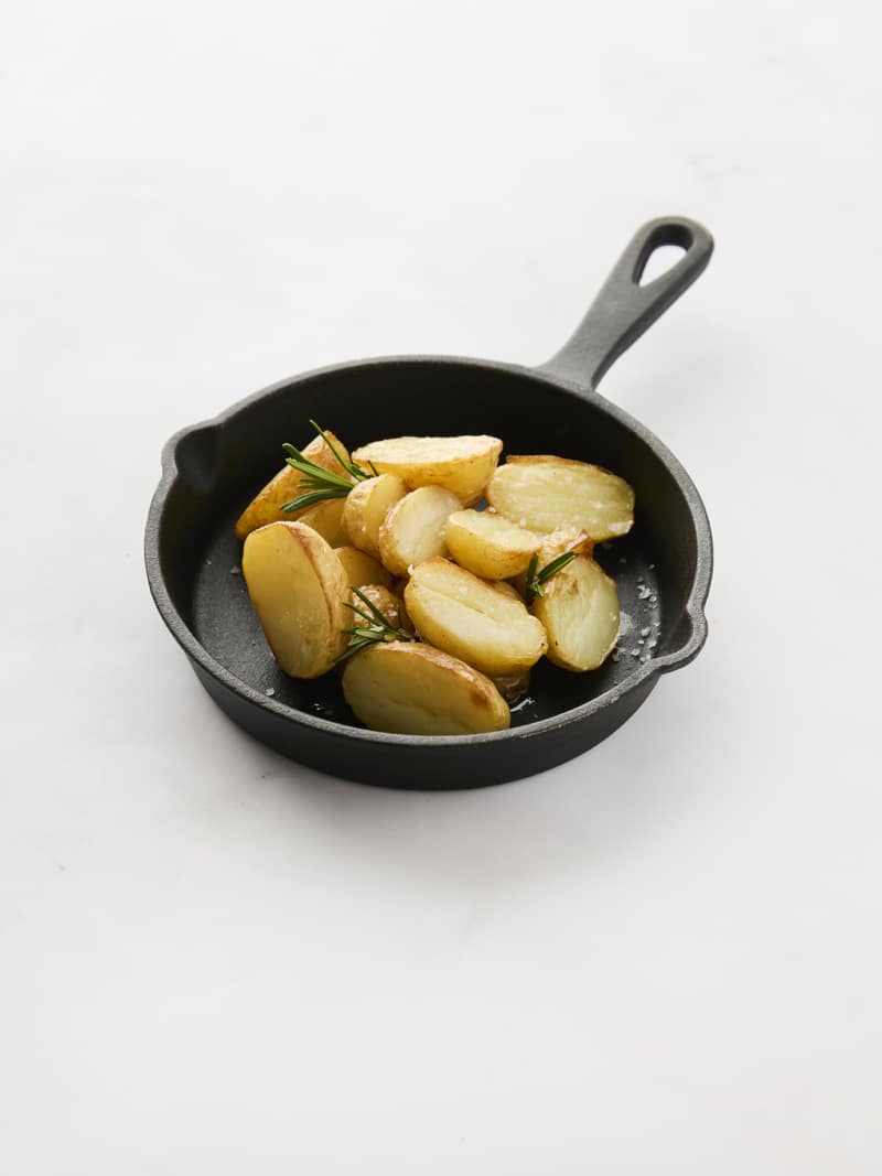 Krielaardappelen met tijm en fleur de sel